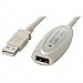 �o�b�t�@���[�R�N���T�v���C Arvel USB2.0�Ή� ���s�[�^�[ �P�[�u�� 5.0M �z���C�g AUR09WH