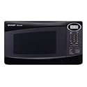 Sharp R-230KK 800-Watt 4/5-Cubic-Foot Compact Microwave, Black