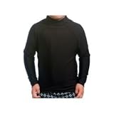 Toddler UV Rash Guard Shirt - Long Sleeved Black