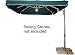 Wanda - 22352 - Sorrento Pro Sunbrella Offset Patio Umbrella - Green - 8 ft. Square