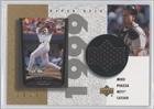 2002 UD Authentics Reverse Negative Jerseys Gold #RMP - Mike Piazza/275
