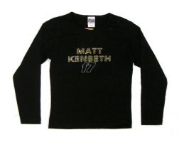 Buy Matt Kenseth Womens Sequin Long Sleeve Top