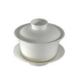 Bana Gaiwan (Chinese Traditional Tea Cup Comprised of Cup, Saucer and Lid – Made of Fine Bone China) Reviews