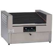 Gold Medal 8423PE 39 Hot Dog Non-Stick Hot Diggity® Dog Grill w/ Bun Cabinet