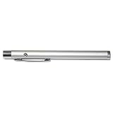 HDE® Silver 5mw Red Laser Pointer for Presentations Powerpoint Class 3A