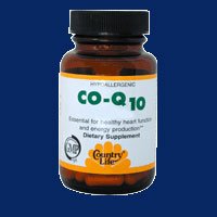 Country Life Coenzyme Q10 60 Mg, 30-Count
