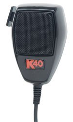K40 Antennas & Accessories K40MIC 4-Pin Noise-Canceling Dynamic CB Microphone with 9' Super Flex Cord (1 Each)
