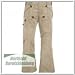 Zunfthose mit Schlag, Trenkercord beige