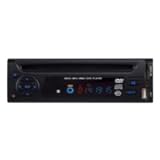 1DIN CPRM対応 DVD/CD/MP3プレーヤ- 2モニタ出力 AUX/USB/SD