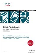 CCNA Flash Cards and Exam Practice Pack (CCENT Exam 640-822 and CCNA Exams 640-816 and 640-802) (3rd Edition) [Paperback]