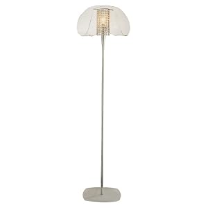 Strass Swarovski Crystal Domed Floor Lamp