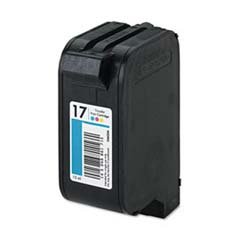 Compatible HP 17 Ink Cartridge. COMPATIBLE HP 17 Ink Cartridge (HP C6625AN). Tri-Color Inkjet Cartridge. HP Compatible COM-C6625AN Fits printer models: DeskJet 825c/825cvr/840c/841c/842c/843c/845c/845cvr