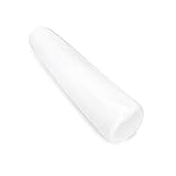 66Fit Neck Roll - White, 9 X 50 X 9 cm
