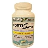 CortiSure Natural Anti-Stress Weight Loss Formula Capsules by Mason - 60 Ea.