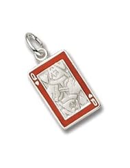 Rembrandt Charms Queen of Hearts Charm