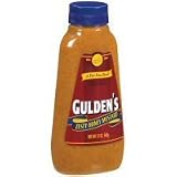 Gulden's 100 % Natural Zesty Honey Mustard - 12 oz Squeeze Bottle