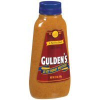 Gulden's 100 % Natural Zesty Honey Mustard - 12 oz Squeeze Bottle