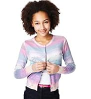 Limited Crew Neck Palm Tree Cardigan