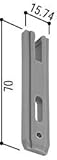 摺動片(外れ止め)(HH-K-30371) DG：ダークグレイ