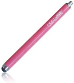 PortaCell Capacitive Stylus/styli Touch Screen Cellphone Tablet Pen for iPhone 4 4s 3 3Gs iPod Touch iPad 2 Motorola Xoom, Samsung Galaxy, BlackBerry Playbook AMM0101US, Barnes and Noble Nook Color, Droid Bionic (Pink)