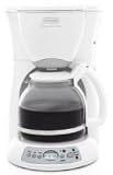 21w4pyOUn%2BL. SL160  Twenty Four Seven 12 Cup Programmable Coffee Maker, White