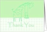Baby Shower Thank You. Baby gift Thank You. Newborn Thanks for the gift Card