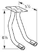 Special Twin Venturi for Great Outdoors Grills 6 1/8" x 5 1/2"