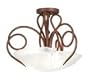 Kalco Lighting Kalco Tribecca Semi-Flush in Rembrandt - 4288