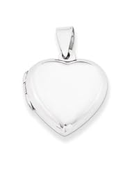 Genuine IceCarats Designer Jewelry Gift Sterling Silver Pink Mother Of Pearl Heart Locket