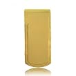 Men's Glossy Finish Money Clip in Fine Yellow Gold