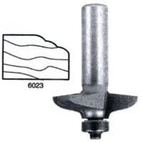 PART #6022 CARBIDE-TIP 2 FLUTE DOOR EDGE BIT W  FRONT FACE EDGE BALL BEARING GUIDE 1-3 4... by Whiteside