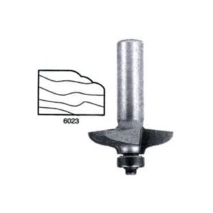 PART #6022 CARBIDE-TIP 2 FLUTE DOOR EDGE BIT W  FRONT FACE EDGE BALL BEARING GUIDE 1-3 4... by Whiteside
