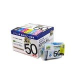 ケンコー VR6CL50 EPSON IC6CL50 互換 6色セット