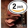 Kobe Beef NY Strip Steak - Two 10 oz steaks by Premier American Kobe Beef - 5 Star