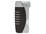 Xikar Resource Black Pipe Lighter With Built-in Pipe Tools