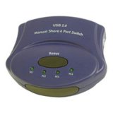 Cables To Go 4-Port USB 2.0 Manual Switch