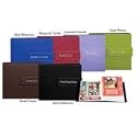 Pioneer 12 Inch by 12 Inch Postbound "Photos" Embroidered Magnetic Closure Memory Book, Sage