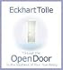 Through the Open Door to the Vastness of Your True Being