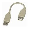 6 Inch Fully Rated USB Extension Cable A-A