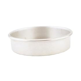 7 Inch Round Heavy Duty Aluminum Cake Pan by Libertyware