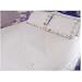 Duro-Med Flannel/Rubber Waterproof Sheeting, White, 36 X 72
