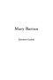 Mary Barton