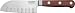 LamsonSharp 5-Inch Forged Kullenschliff Santoku Knife