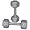 15 lb. Hex Dumbbell Pair