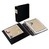 Angle D Ring Binder, 3 Cap, 11x8 1/2, 12/CT, Black (SAM16680)