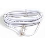 Belkin Modem Cable - RJ-11 (M) - RJ-11 (M) - 25 ft ( F8V100-25-WH )