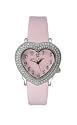Betsey Johnson Women's Crystal Accented Heart  Watch #BJ2106
