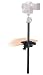 Manfrotto 131TC Adjustable Geared Column With A Clamp That Can Be Attached To A Surface From 18-38mm Thick, Adjsutable Column Height Range 5-66cm