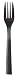 Eco-Products EP-S112 Black Post-Consumer Recycled Polystyrene Forks, 6" Length (20 Packs of 50)