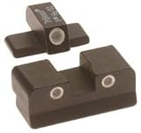 Trijicon Springfield XD-9 / XD-40 / XD-45 / XD-357 3 Dot Front & Rear Night Sight Set SP01 Models: Trijicon Springfield XD-9, XD-40, XD-45 & XD-357 3 Dot Green Front & Orange Rear Night Sight Set Model SP01O